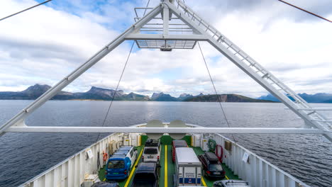 Ferry-ride-on-Tysfjord-from-Bognes-to-Skarberget