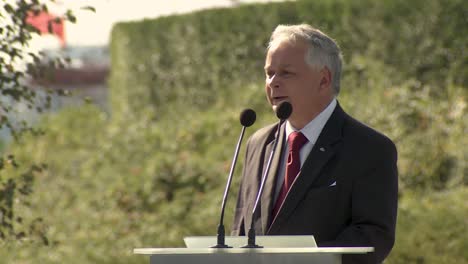Polish-President-Lech-Kaczynski-spoke-at-the-main-ceremony-to-commemorate-the-beginning-of-WWII-on-the-Westerplatte-peninsula-in-Gdansk