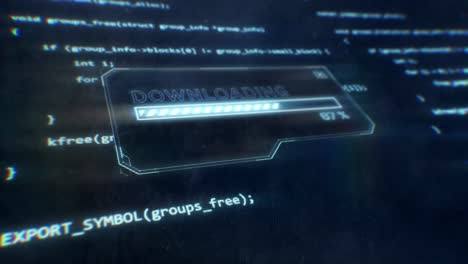 Computer-Code-Displayed-on-Sci-Fi-Screen-as-Downloading-Message-is-Displayed
