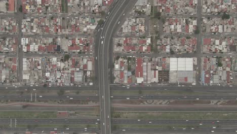 Aerial-View-Drone-4,-Avenue-Central-Ecatepec-Mexico-City