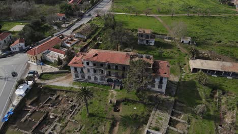 A-circle-drone-video-of-the-now-abandoned-hotel-of-Sarliza-Palace