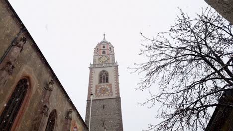 St-Nicholas's-Church-is-the-parish-church-of-Meran,-South-Tyrol,-Italy
