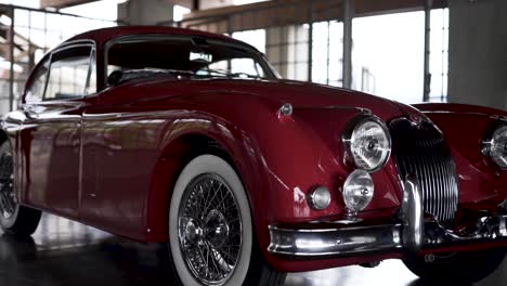 jaguar-mark-1-old-english-car-red