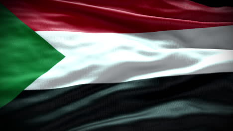 Sudan-flag-video-3d-Sudan-Flag,-3d-Sudan-flag-waving-video