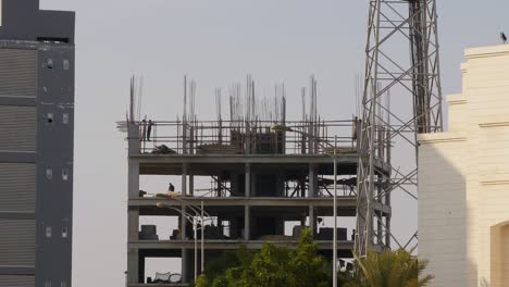 Construction-Of-New-Building-In-Bahria-Town-In-Karachi