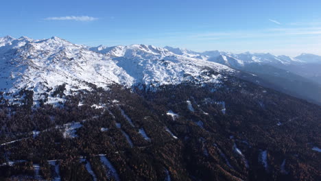 View-from-Patscherkofel-on-sunny-day,-Innsbruck