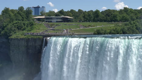 American-Observation-Area-at-Horseshoe-Falls,-Niagara-Falls-NY