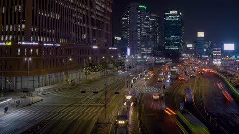 Night-cityscape-around-Seoul-Station-with-complex-city-traffic