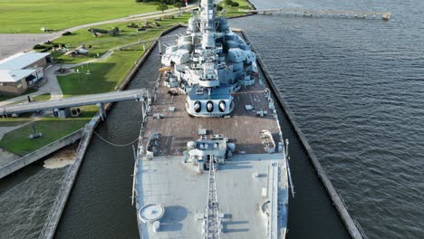 Aerial-view-top-view-of-the-USS-Alabama
