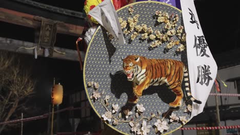 Year-of-the-Tiger-Mikoshi-on-Display-at-Gates-of-Omihachiman-Shrine