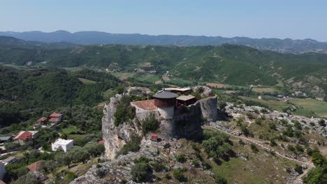 Petrelë-Castle--above-sea-level.[1]
