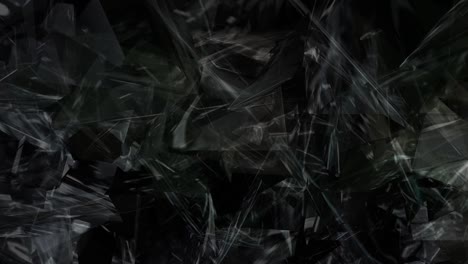An-abstract-'mirror'-background-animation,-using-wire-frames-and-broken-glass-image-textures
