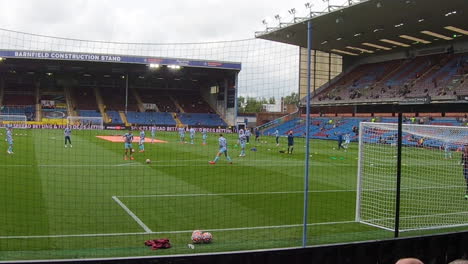 Burnley-Football-Club-workout-of-football-team-on-matchday