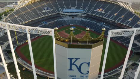 Kauffman Stadium Kansas City Royals Kansas City Grass Sky Photo