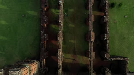 Ascending-aerial-view-of-the-Jesuit-ruins-Sao-Miguel-Das-Missoes-looking-straight-down