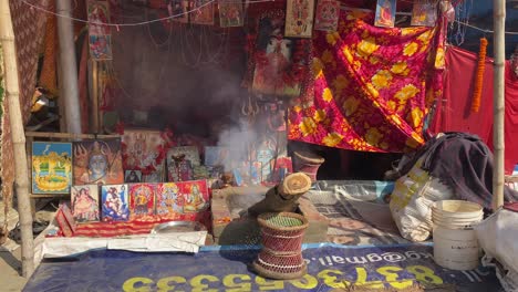 Portrait-of-an-Indian-old-man-or-sadhu-came-in-kolkata-for-attending-Gangasagar-mela-and-waiting-under-Babughat-Transit-Camp