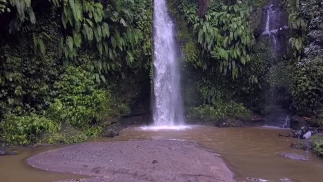 Wasserfall-Lebensweise,-Unberührter-Dschungel