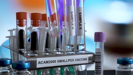 ACAM2000-Smallpox-Vaccine-Samples-Being-Placed-Into-Rack