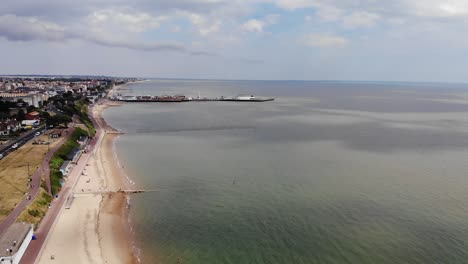 Drone-footage-of-Clacton-Sea-front