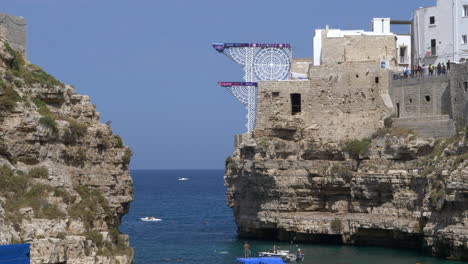 Diving-Platforms-On-The-Cliff-Edge-Above-Sea-Level