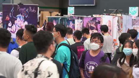 Visitors-and-participants-dressed-up-cosplayers-are-seen-at-the-Ani-com-and-Games-ACGHK-exhibition-event-in-Hong-Kong