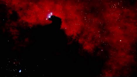 Flying-into-the-Horsehead-gas-nebula-in-our-Milkyway-galaxy