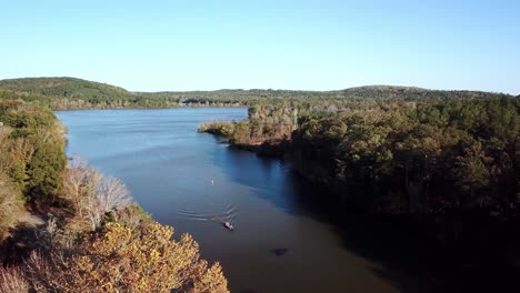 Badin-Lake-NC,-Badin-Lake-North-Carolina-in-4k-aerial