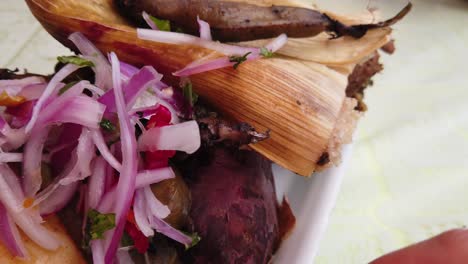 4k-close-up,-steady-shot-of-the-famous-Peruvian-dish-called-Pachamanca