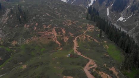 Aerial-View-Of-Gabbin-Jabba-At-Swat-Valley-In-Pakistan