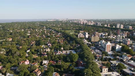 Luftaufnahme-Der-Stadt-San-Isidro-Mit-Blick-Auf-Die-Kathedrale,-Buenos-Aires