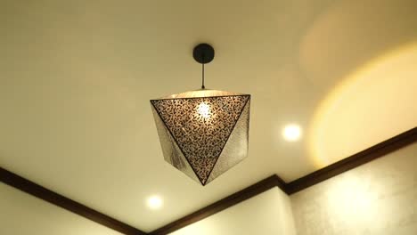 Triangle-Shaped-Hanging-Ceiling-Lightbulb-Shade