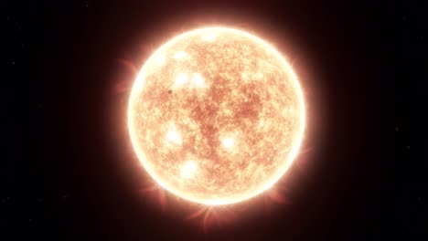 Venusdurchgang-über-Die-Sonnenoberfläche