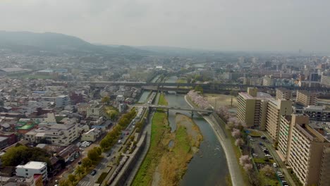 The-Aerial-view-of-Kyoto