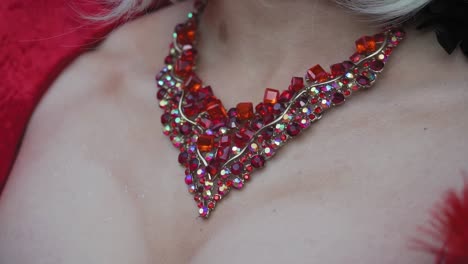 Closeup-of-drag-queen-'s-red-necklace