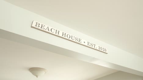 Interior-kitchen-sign-that-reads-"Beach-House-Est