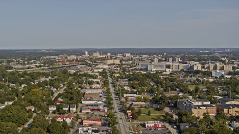 Augusta-Georgia-Aerial-v1-pan-shot-reveals-downtown-cityscape-and-complex-of-university-medical-center-at-daytime---Shot-with-Inspire-2,-X7-camera---October-2020