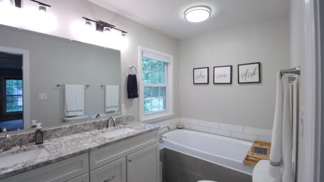 Gimbal-Footage-Pushing-Into-the-Master-Bathroom-of-a-House-in-a-Luxury-Neighborhood