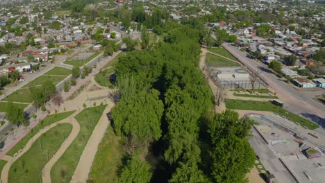 central-square-of-the-city-of-talca-maule-region-seventh-region-aerial-shot-of-beautiful-garden