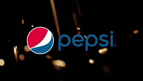 Illustrative-editorial-of-Pepsi-icon-appearing-with-glitter-fireworks