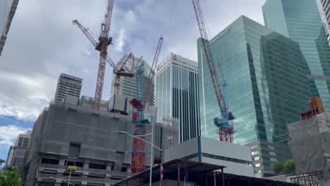 Ioi-Central-Boulevard-Towers,-Neues-Projekt-Im-Bau,-Zentrales-Geschäftsviertel-Von-Singapur