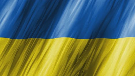 Wehende-Nationalflagge-Der-Ukraine---3D-Animation