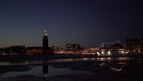 Stockholm-city-with-reflections-in-the-water