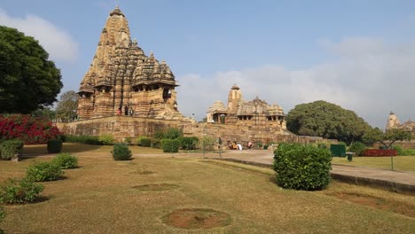 Templo-Kandariya-Mahadev,-Grupo-Occidental-De-Templos,-Khajuraho