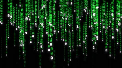 Green-digital-data-matrix-effect-falling-from-the-top-of-the-screen-on-black-background-3D-animation