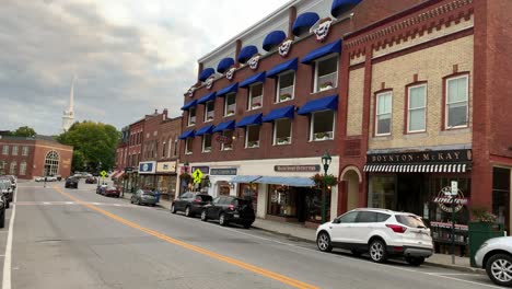 4K-Camden-Maine-historic-downtown-shopping-district