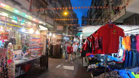 Hong-Kong-Straßen-Essen-Und-Markt
