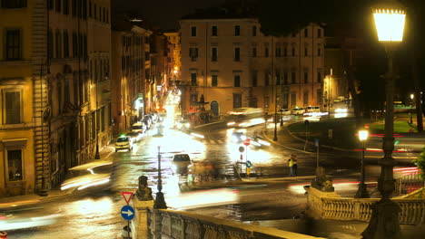 Timelapse-of-Traffic-in-Piazza-Dâ€™Aracoeli-in-Rome