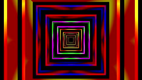 Motion-Background-Squares-Tunnel-Colors