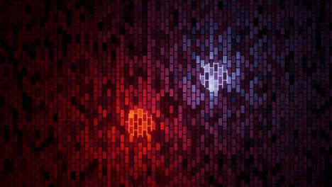 Red-and-blue-dots-on-rectangle-moving-background