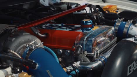 Clean-Engine-of-a-Toyota-1JZ-at-Driftcon-Car-Show